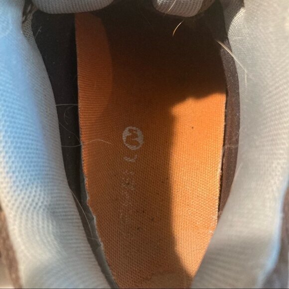 MERRELL  Sz 6.5 Leather Hiking Lace Up Grip Sole Boots - Picture 14 of 16